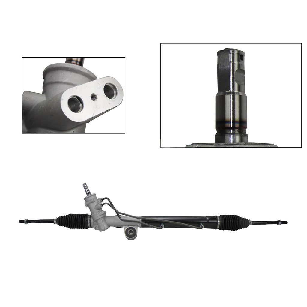 Cremallera/Caja de Dirección Hidráulica Nueva compatible con Chevrolet Colorado 2WD 2.8L/2.9L/3.5L/3.7L 2004 al 2012