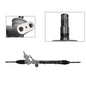 Cremallera/Caja de Dirección Hidráulica Nueva compatible con Chevrolet Colorado 2WD 2.8L/2.9L/3.5L/3.7L 2004 al 2012